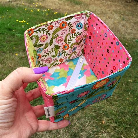 diy collapsible box pattern